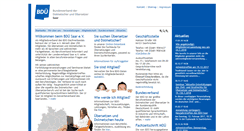Desktop Screenshot of bdue-saar.de